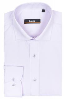 Camasa slim fit lila cu lycra