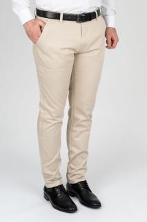 Pantaloni barbati chino slim capucino