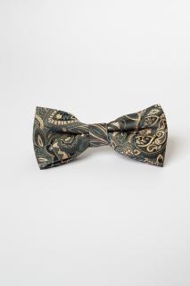Papion cu motive paisley bej