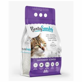 Benty Sandy, Asternut igienic pentru pisici, aroma de lavanda, 10l
