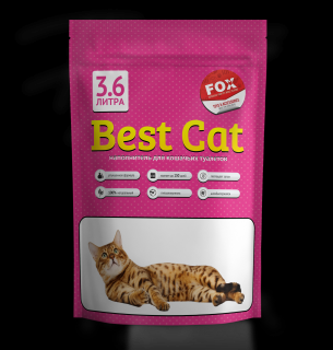 Best Cat Silicat - Asternut igienic pisici, floral 3.6l