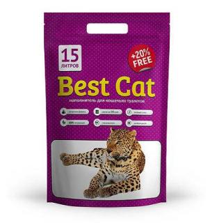 Best Cat Silicat - Asternut igienic pisici, lavanda 15l