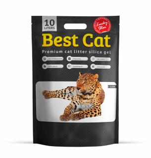 Best Cat Silicat Classic- Asternut igienic pisici, fara aroma, 10l