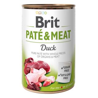 Brit Care, Conserva grain free pentru caini, pate si rata, 400g