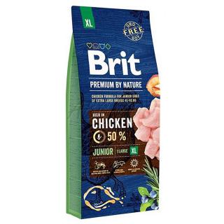 Brit Premium By Nature, Hrana uscata catei, Junior XL, cu pui, 15 kg