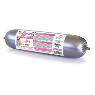 BUNDY Premium, salam pentru caini, cu burta de vita, 800g