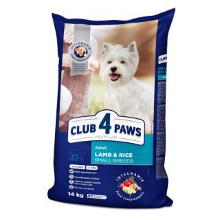 Club 4 Paws Hrana uscata caini adulti de talie mica, miel si orez, 14kg