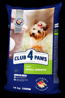 Club 4 Paws Hrana uscata caini de talie mica, 14kg