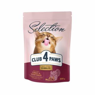 Club 4 Paws Hrana uscata pisici, curcan si legume, 300g