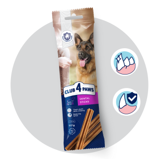 Club 4 Paws Premium Dental Stick, Recompense caini 0,117kg