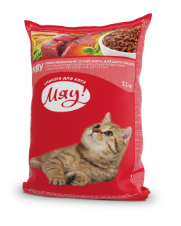 Miau Hrana uscata pisici - cu gaina 11kg