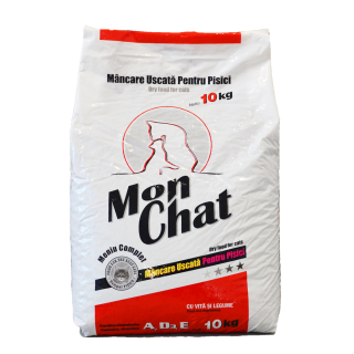 Mon Chat, Hrana uscata, pisici, vita, 10kg