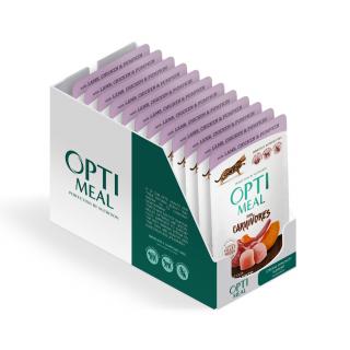 Optimeal Grain Free Hrana umeda pisici adulte - cu Miel si pui in jeleu, set 12 0,085kg