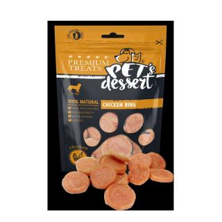 Pet s Desert, Recompense pentru caini, Dog Chicken Ring LSC-04, 80 g