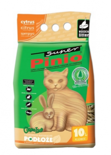 Super Pinio Pelet, Asternut igienic pentru animale de companie,lamaie, 10l, 8kg