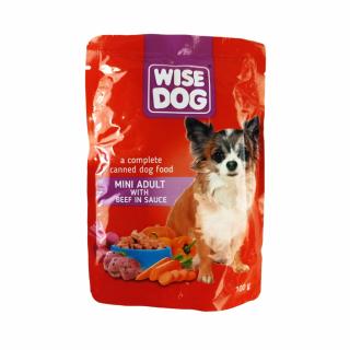 Wise Dog, Plicuri hrana umeda caini, vita in sos, 24x100g