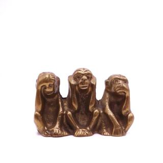 Mini statueta cu trei maimute