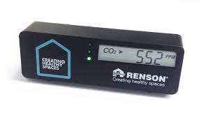 Dispozitiv pentru monitorizarea nivelului de dioxid de carbon din incapere RENSON