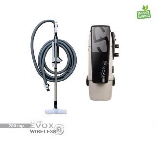 Pachet 250 mp Aspirator Tecno Evox cu Kit de accesorii wireless fara Kit de instalare