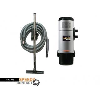 Pachet 450 mp Aspirator Speedy cu Kit de accesorii standard fara Kit de instalare