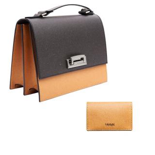 Pachet Geanta STAR Natural by Urban Vanilla, maro + Port card