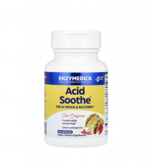 Acid Soothe 30 Capsule - Enzymedica