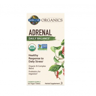 Adrenal Daily Balance 120 Tablete - Garden of Life