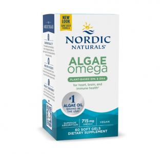 Algae Omega Plant Based EPADHA 60 capsule - Nordic Naturals