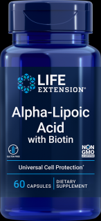 Alpha-Lipoic Acid with Biotin 60 capsule - Life Extension