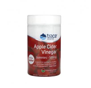 Apple Cider Vinegar Gummies Strawberry Melon 500mg 60 jeleuri - Trace Minerals