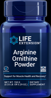 Arginine Ornithine Powder 150g - Life Extension
