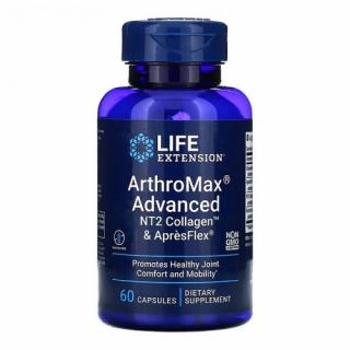 ArthroMax Advanced with NT2 Collagen  ApresFlex 60 capsule - Life Extension