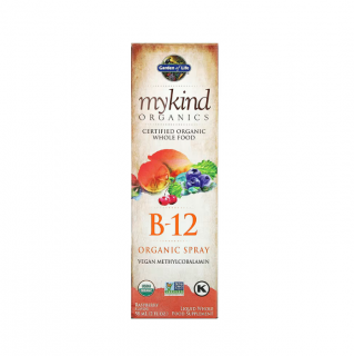 B-12 Organic Spray Raspberry MyKind Organics 58 ml - Garden of Life