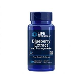 Blueberry Extract and Pomegranate 60 Capsules - Life Extension