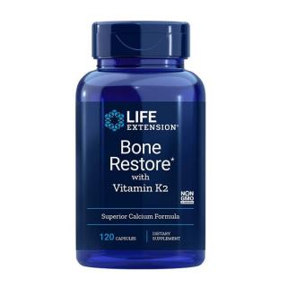 Bone Restore with Vitamin K2 120 capsule - Life Extension