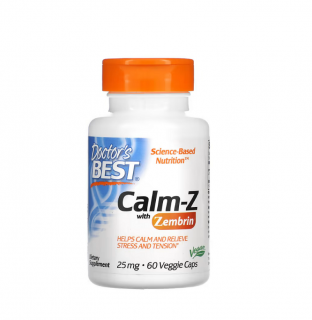 Calm-Z with Zembrin 25mg 60 Capsule - Doctor s Best