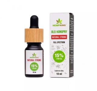 CBD Oil 15% Natural Strong 10ml - Hemp King