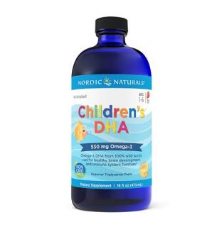 Children s DHA 530mg 1-6ani 473 ml strawberry - Nordic Naturals