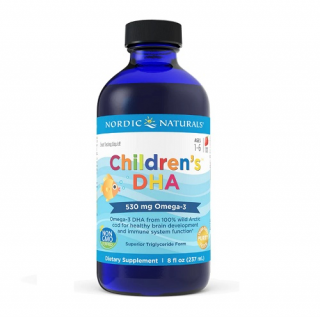 Children s DHA 530mg 237ml strawberry - Nordic Naturals