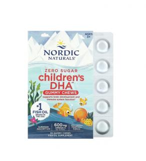Children s DHA Gummies 600mg 30 jeleuri - Nordic Naturals