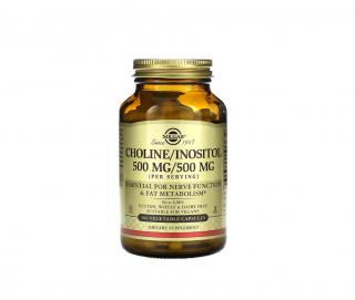 Choline Inositol 500 mg 500 mg (per serving) 100 capsule vegetale - Solgar