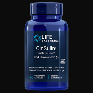 CinSulin with InSea2 and Crominex 3+ 90 capsule - Life Extension