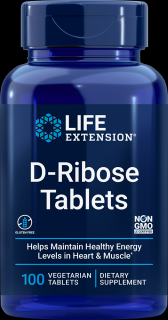 D-Ribose 100 tablete - Life Extension