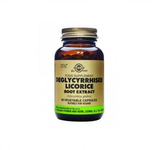 Deglycyrrhised Licorice Root Extract 60 capsule - Solgar