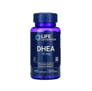 DHEA 15mg 100 Capsule - Life Extension