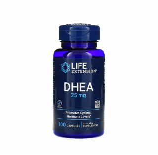 DHEA 25mg 100 Capsule - Life Extension