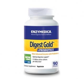 Digest Gold + Probiotics 90 Capsule - Enzymedica