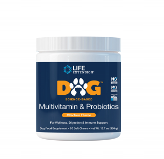 DOG Multivitamin  Probiotics 90 capsule - Life Extension