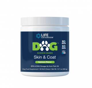 DOG Skin  Coat 90 capsule - Life Extension