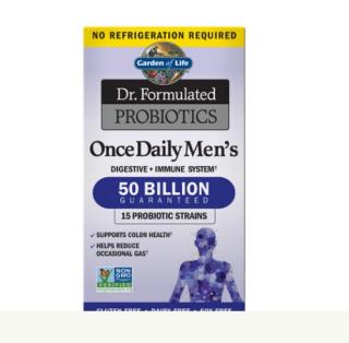 Dr. Formulated Probiotics Once Daily Men s Shelf-Stable 30 Capsule - Garden Of Life